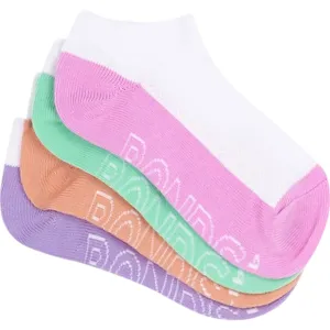 4 Pairs X Bonds Kids Logo Light Low Cut Girls Multicoloured Socks