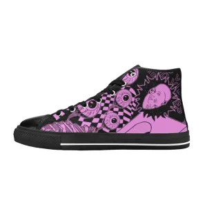 Abstract Art Women's High Top Shoes
