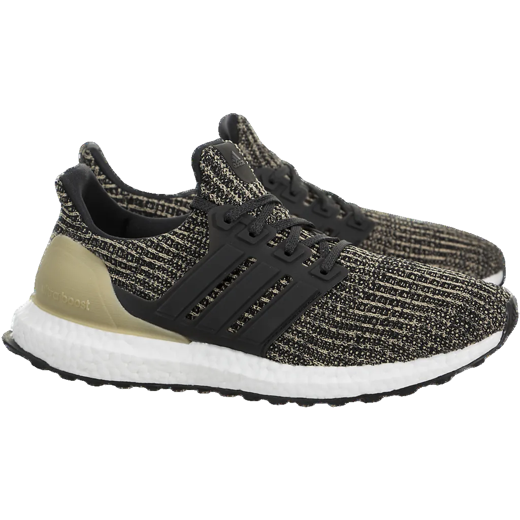 Adidas Kids' Ultraboost 4.0 Shoes - Core Black / Raw Gold