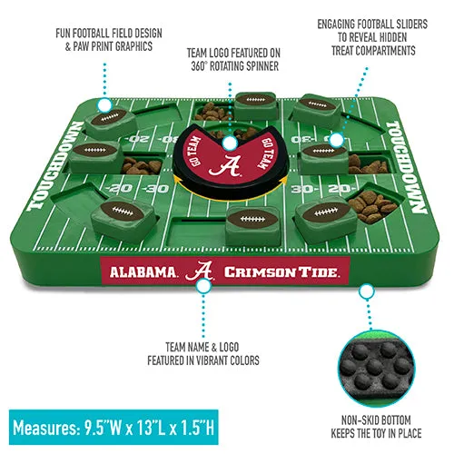 AL Crimson Tide Interactive Puzzle Treat Toy - Large