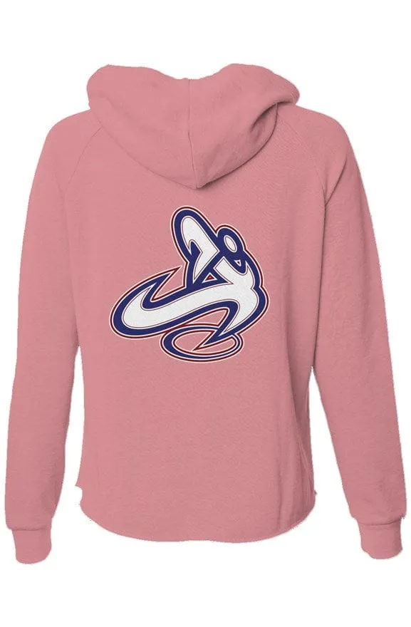 Athletic Apparatus womens dusty rose lightweight rwb logo