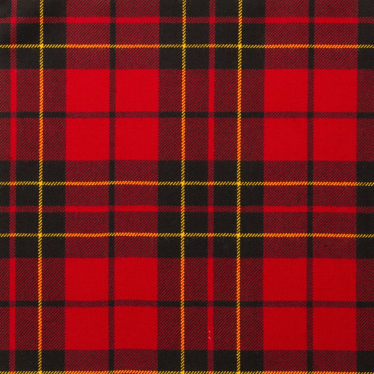 Brodie Red Modern Autumn Weight Tartan Fabric