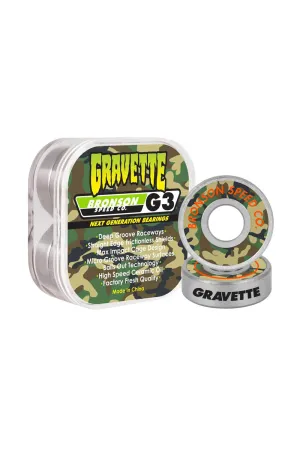 Bronson Speed Co G3 David Gravette Skate Bearings