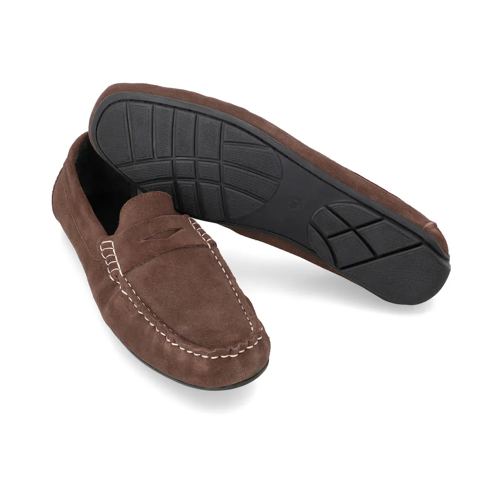 Brown Nubuck Drivers