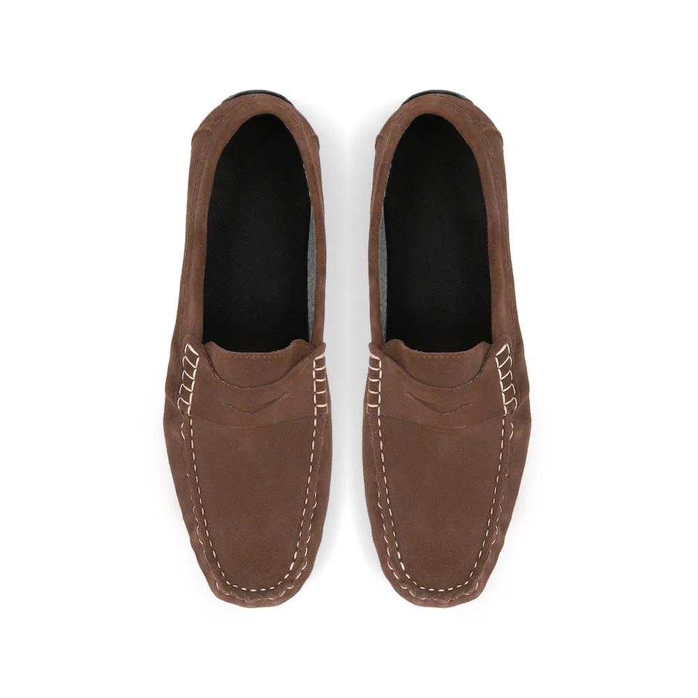 Brown Nubuck Drivers