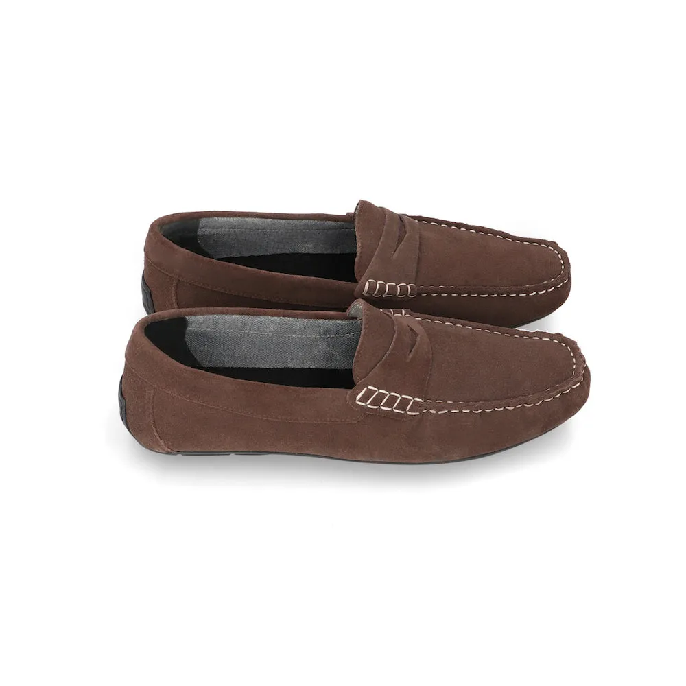 Brown Nubuck Drivers