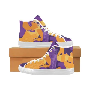 Buy Men Big Size Camouflage Print Canvas High Top Shoes at TFS