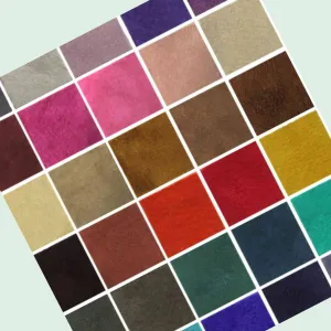Colour Shade Card for Identity Lightweight Soft Suede