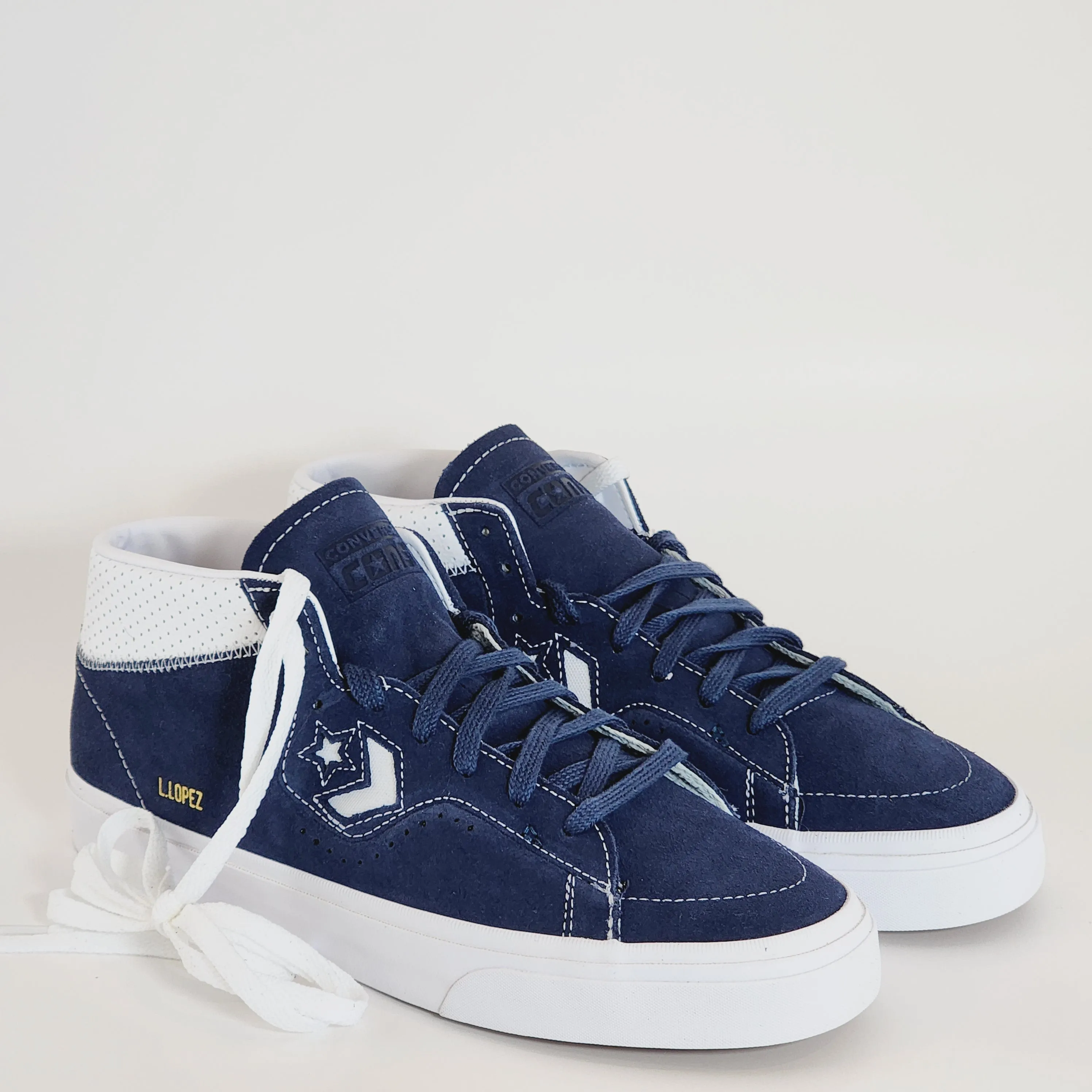 Converse CONS Louie Lopez Pro Mid Suede and Leather Unisex Sneakers A06235C NWT