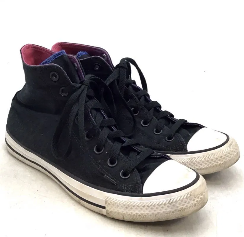 Converse Women's Black High Top Athletic Shoes - Size 10