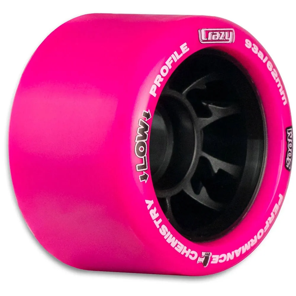 Crazy Skate Zoom Custom Colour Kit Roller Skate Wheels - 8 Pack