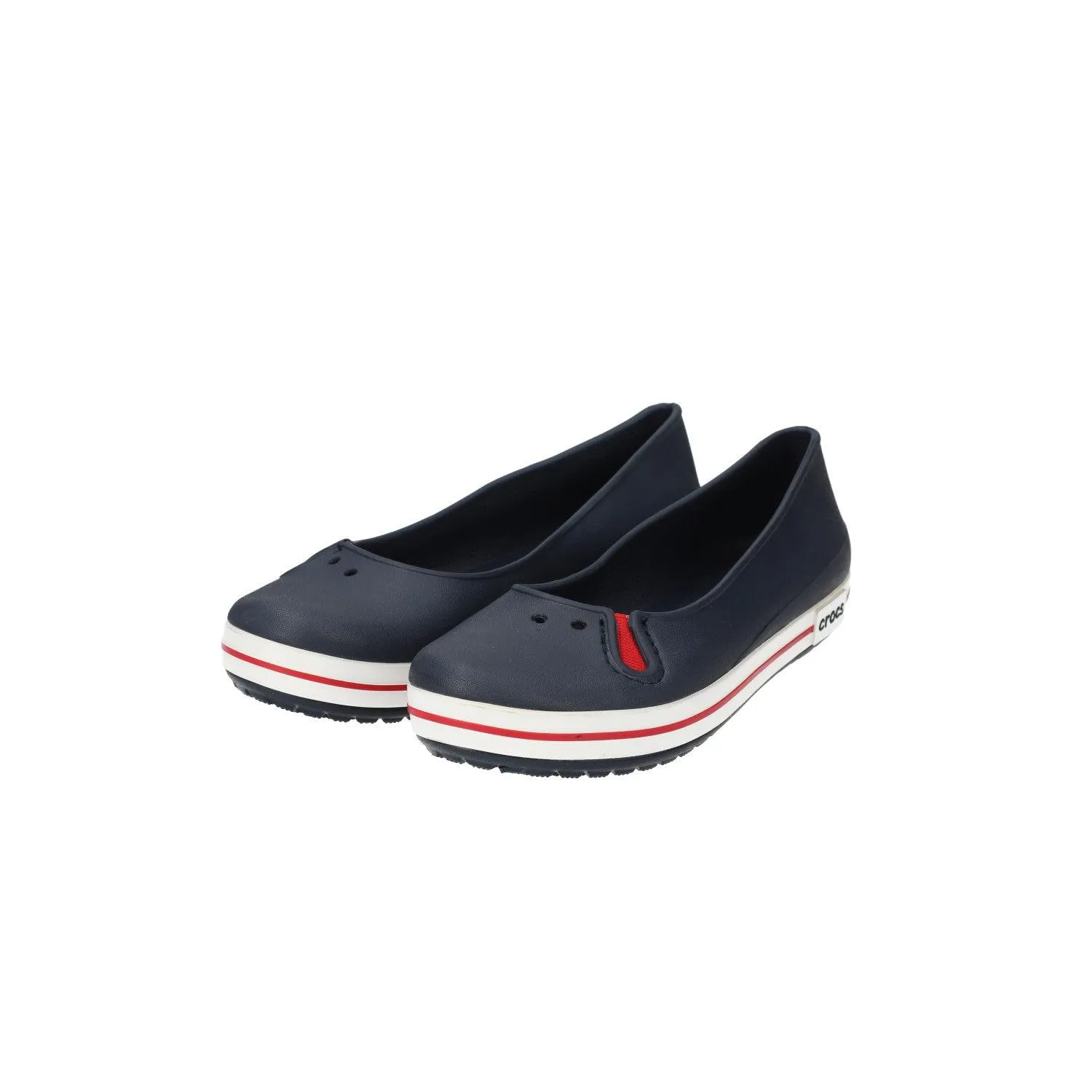 Crocs Crocband Casual Ballerinas Rubber Blue Colour For Women