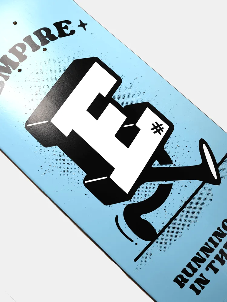 Empire Run'it Deck - Blue 8.125"