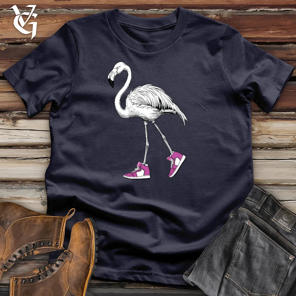 Flamingo Kicks Cotton Tee