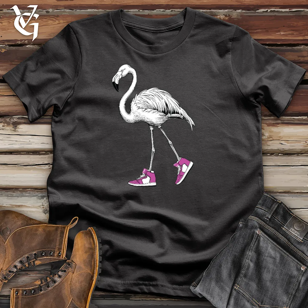 Flamingo Kicks Cotton Tee
