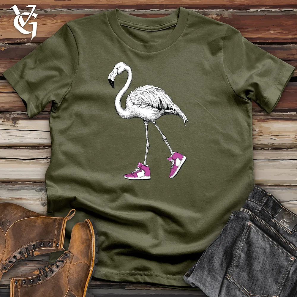 Flamingo Kicks Cotton Tee