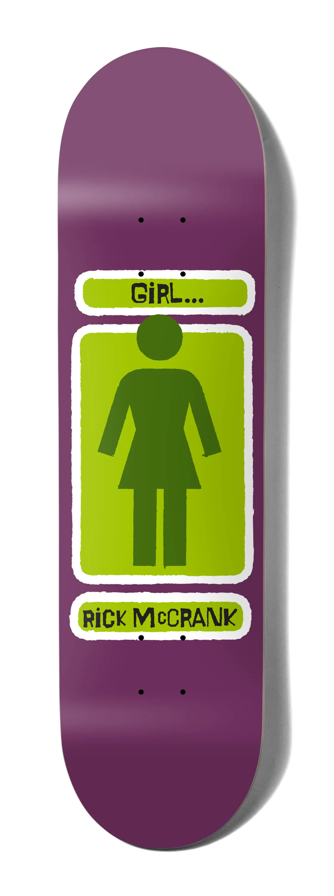 Girl Skateboard Deck Hand Shakers Rick McCrank 8.375"