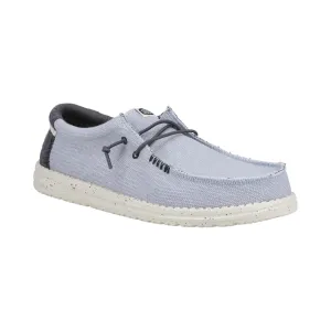 HEYDUDE Wally Coastline Jute Mens Shoe - Stone White