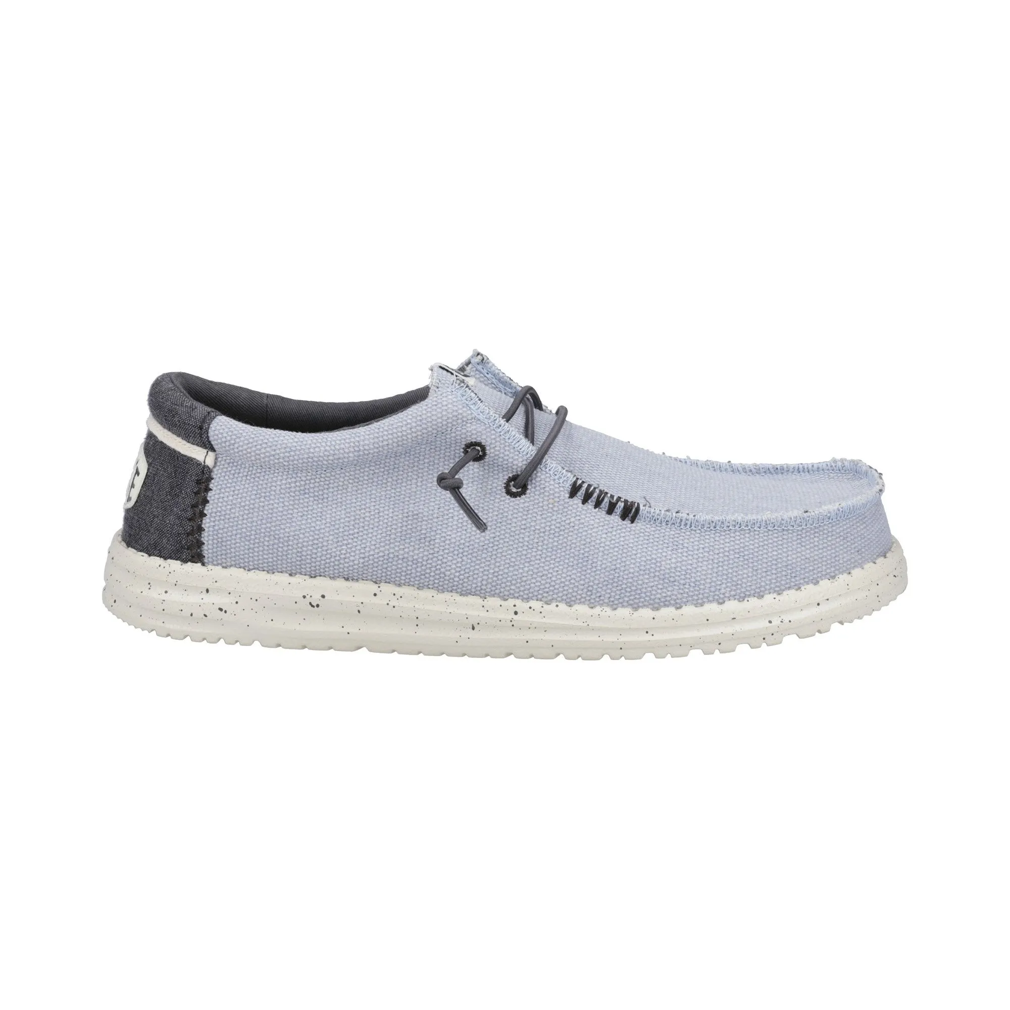 HEYDUDE Wally Coastline Jute Mens Shoe - Stone White