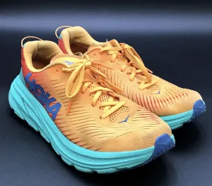 Hoka One One Men's Rincon 3 1119395 BOFT Orange Athletic Shoes - Size 10.5D