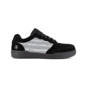 Hybrid Composite-Toe Wedge Sole Work Shoe Black Grey