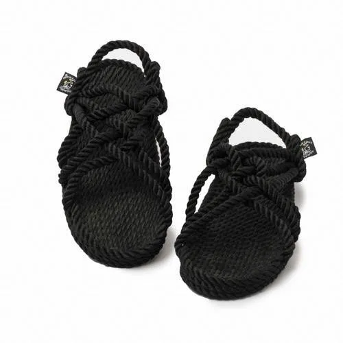 JC Sandal with Vibram sole- Black