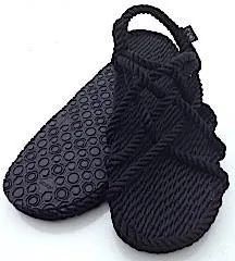 JC Sandal with Vibram sole- Black