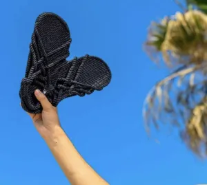 JC Sandal with Vibram sole- Black