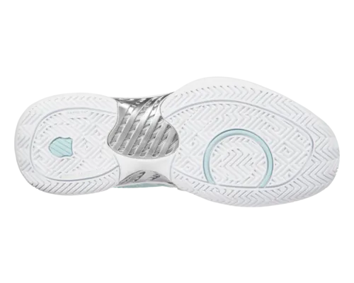 K-Swiss Women's Hypercourt Supreme Barely Blue White Blue Glow Shoes