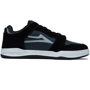 Lakai Telford Low Shoes - Black Suede/Grey Suede