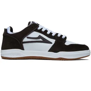 Lakai Telford Low Shoes - Chocolate/White Suede