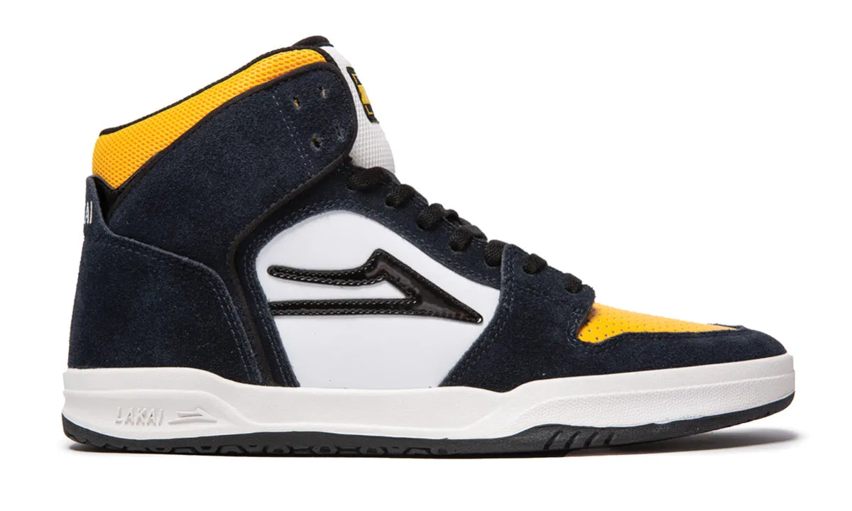 LAKAI - Telford Shoes [Navy/Yellow Suede]