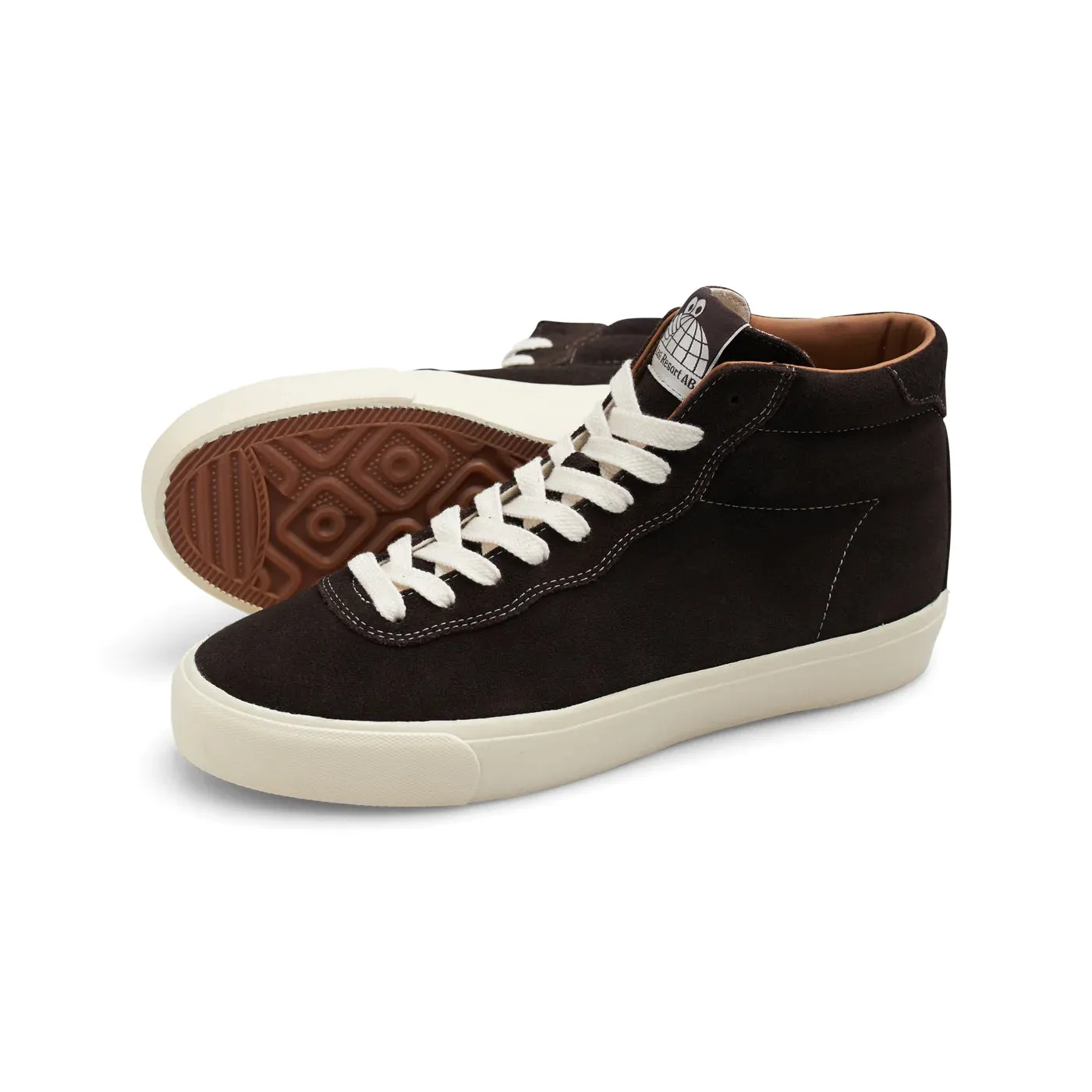 Last Resort AB VM001 Hi Suede Coffee Bean/White