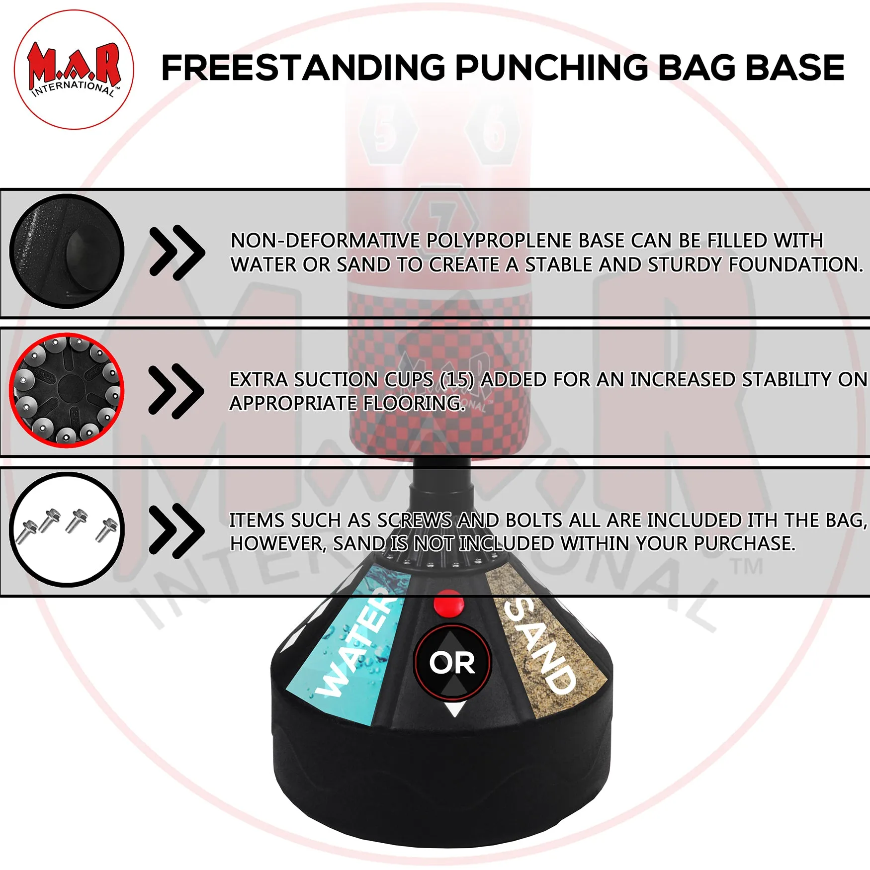 MAR-374F | Freestanding Striking Bag