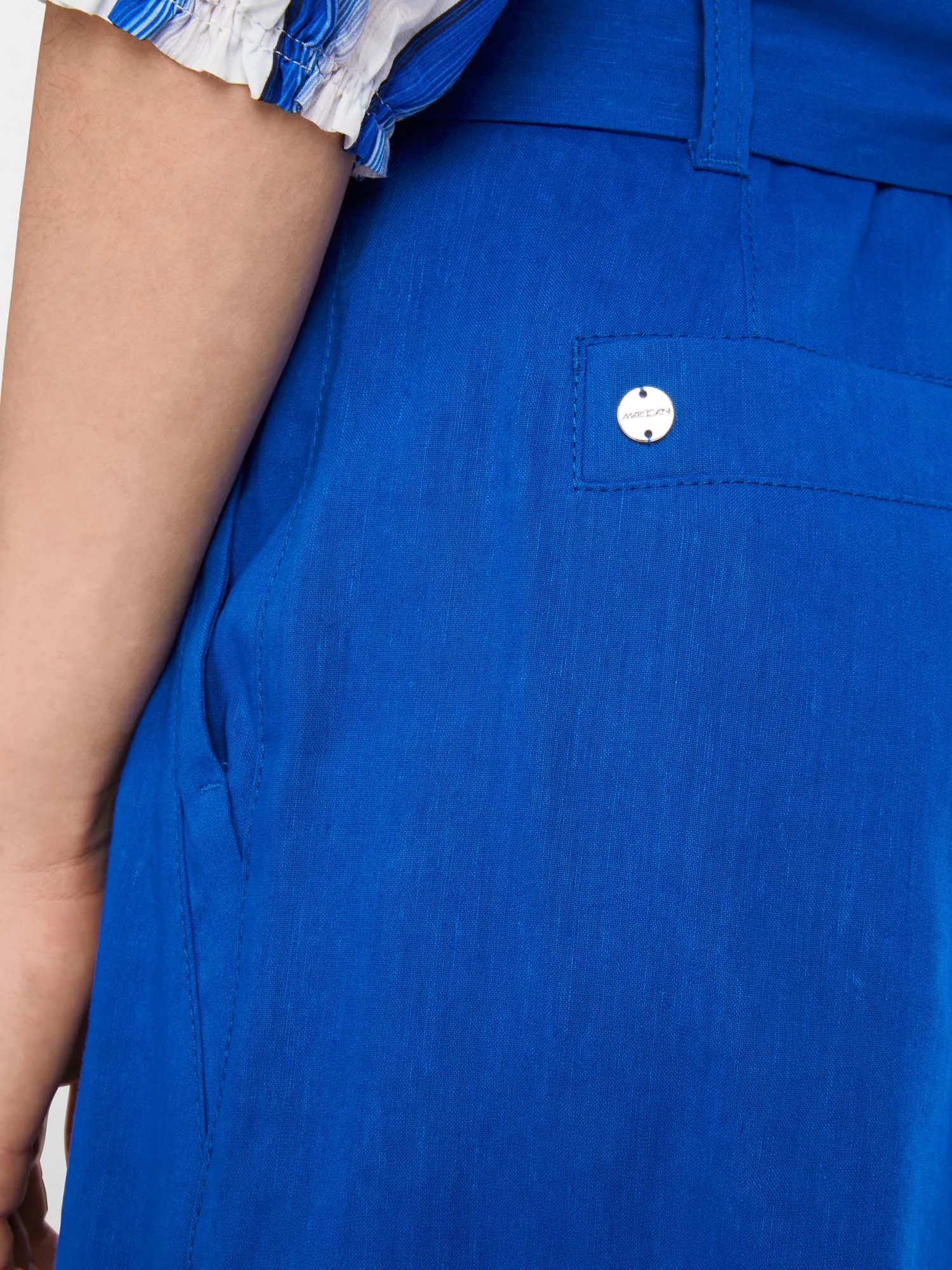 Marc Cain Linen Tie Detail Shorts