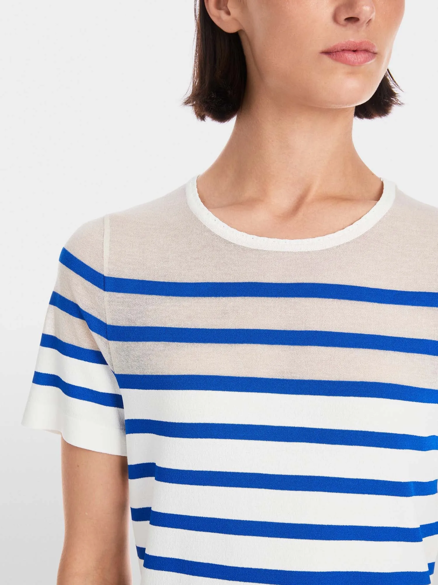 Marc Cain Round Neck Stripe Dress