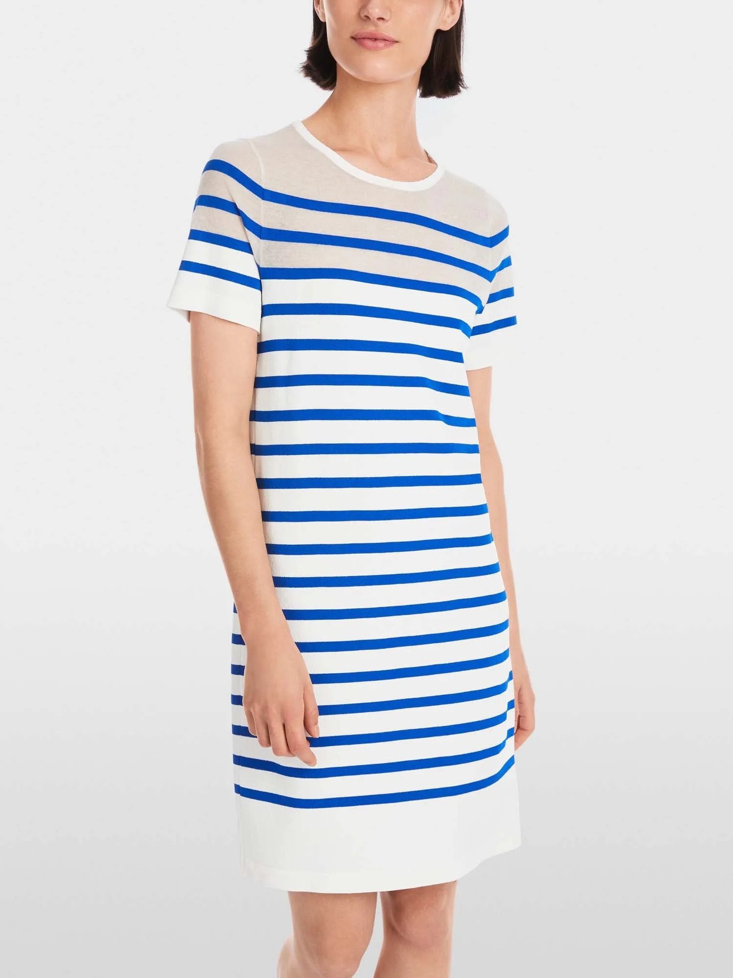 Marc Cain Round Neck Stripe Dress
