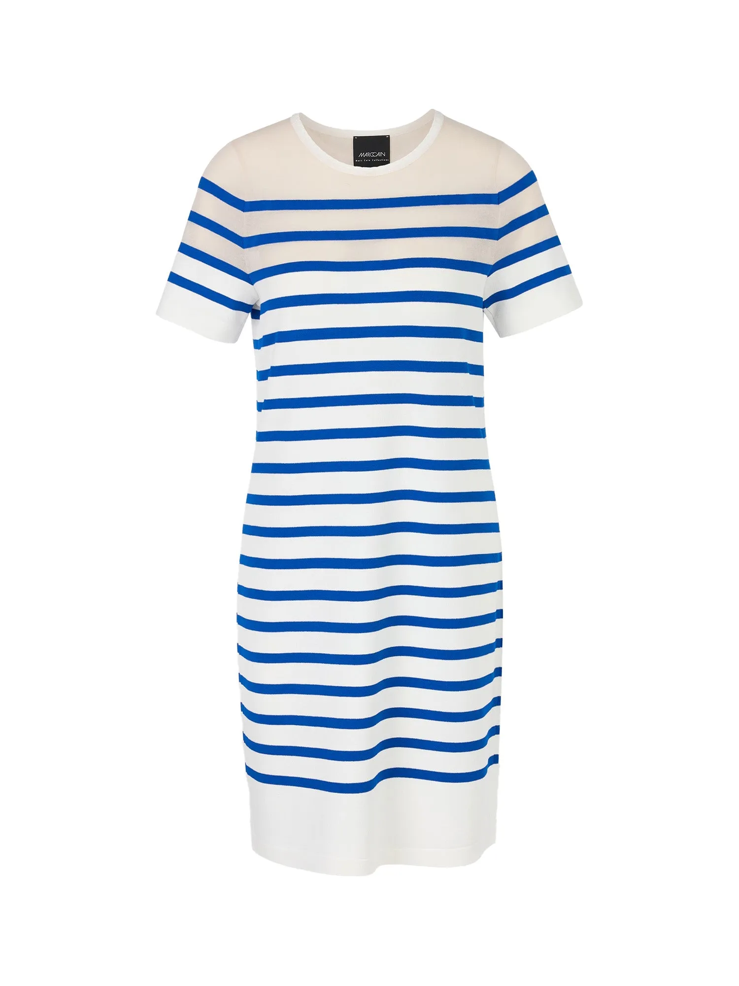 Marc Cain Round Neck Stripe Dress