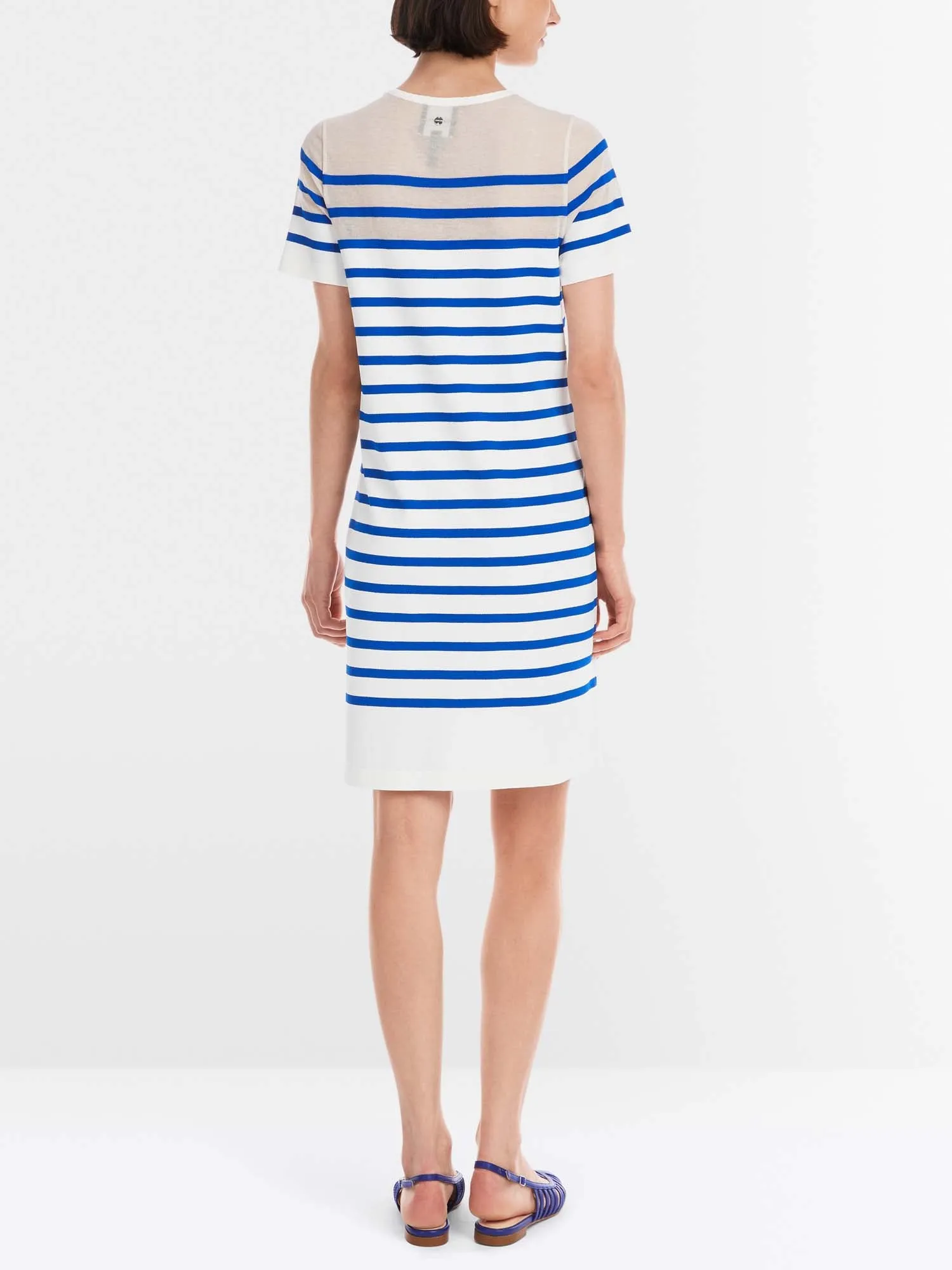 Marc Cain Round Neck Stripe Dress