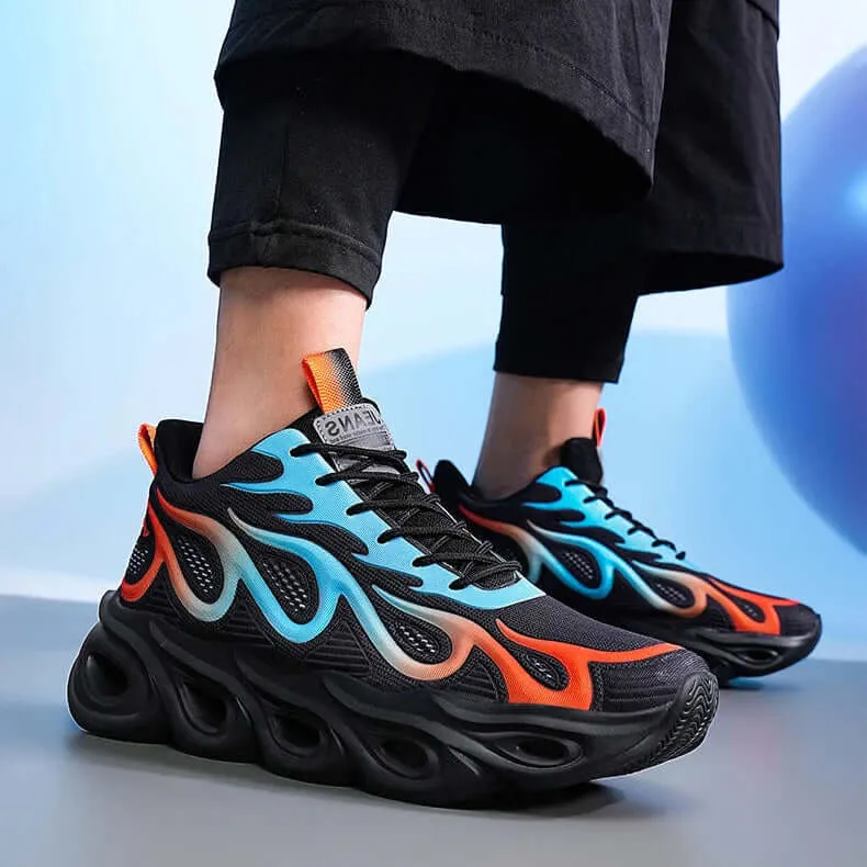 Men's Flame Athletic Running Shoes