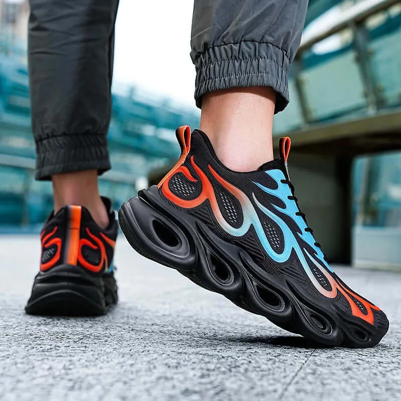 Men's Flame Athletic Running Shoes