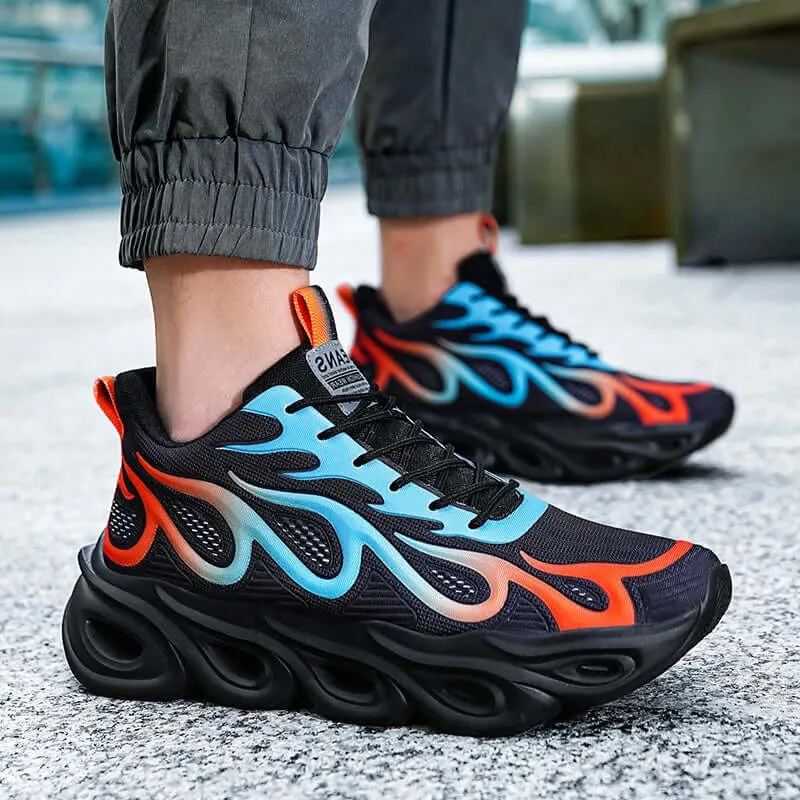 Men's Flame Athletic Running Shoes