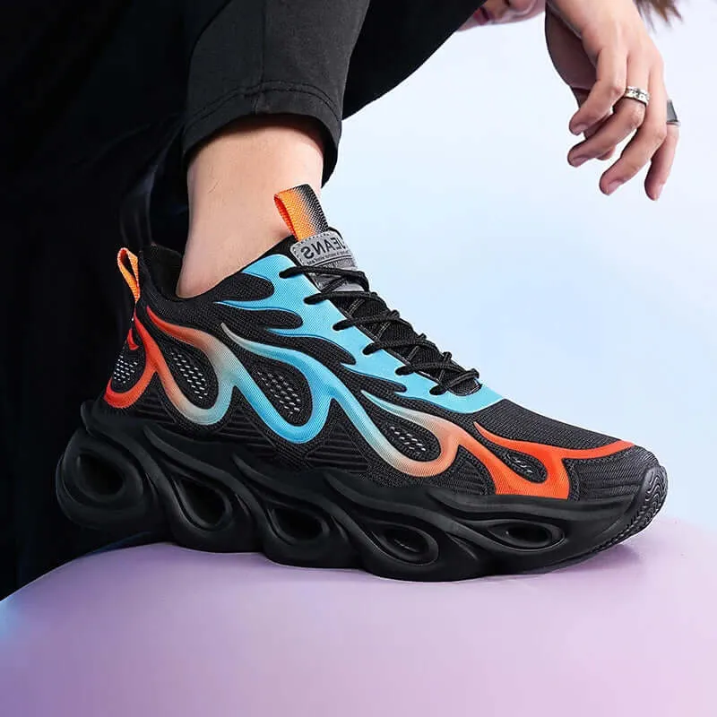 Men's Flame Athletic Running Shoes