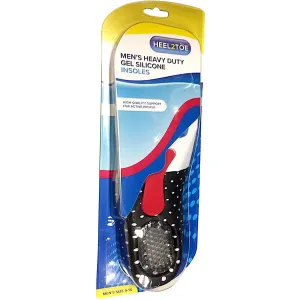 Men's Heavy-Duty Silicone Gel Insoles