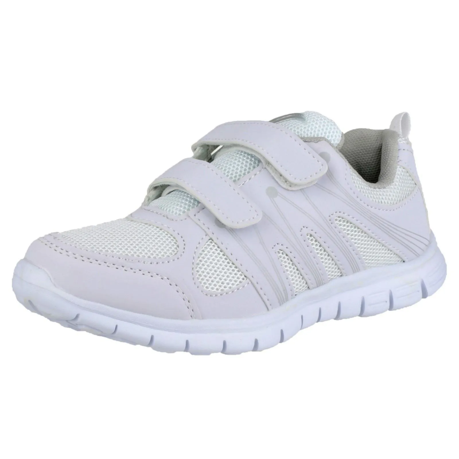 Mirak Women Sports Shoes - Milos Touch Fastening  in White, 36-41