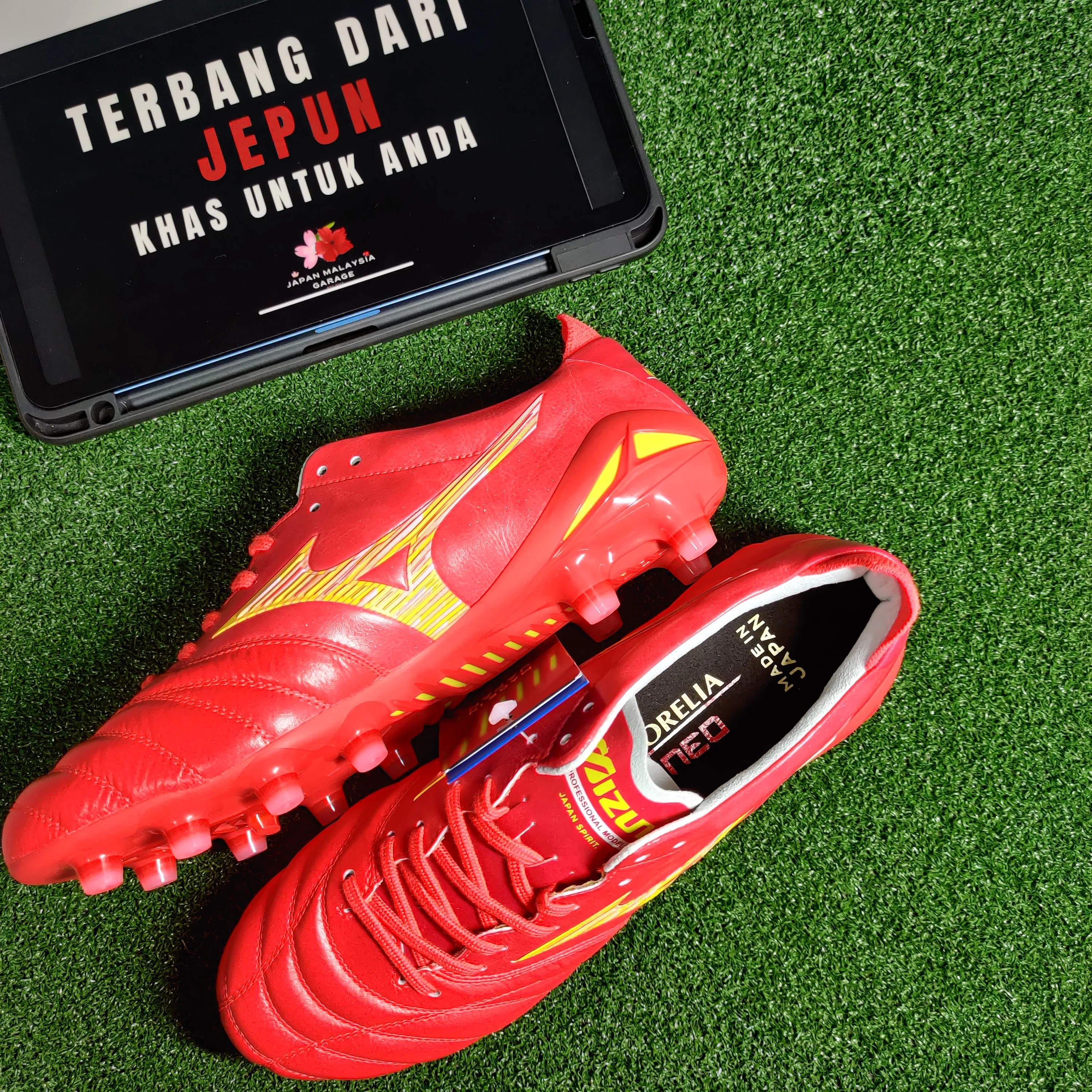 Mizuno Morelia Neo 4 Japan(Fiery Coral)