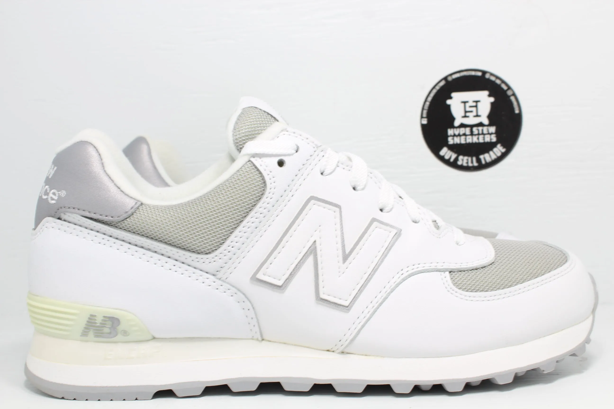 New Balance 574 Encap White Grey