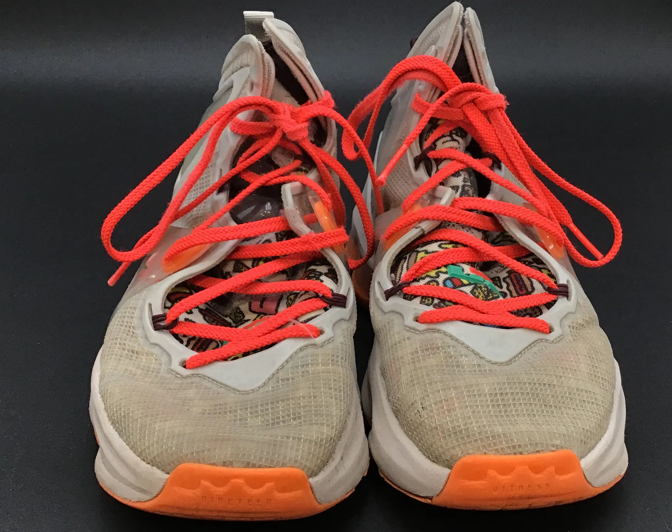 Nike Boys LeBron 19 DD0418-001 Gray Athletic Shoes - Size 6.5Y