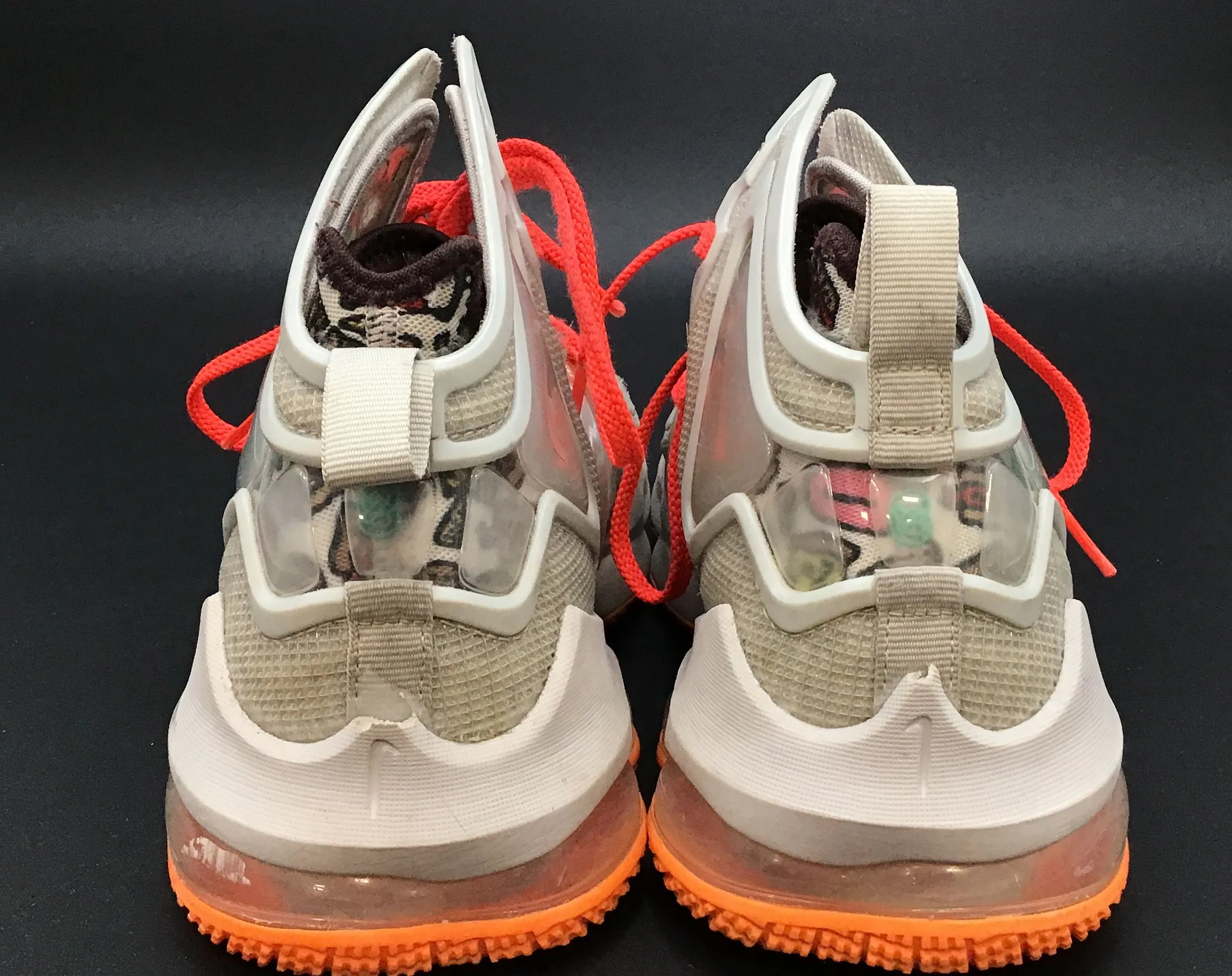 Nike Boys LeBron 19 DD0418-001 Gray Athletic Shoes - Size 6.5Y