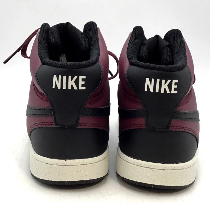 Nike Men's Court Vision Dark Beetroot Black Athletic Shoes - Size 11.5